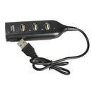 4 Port USB 2.0 High Speed Mini Hub Socket Pattern for Laptop PC