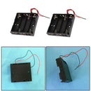 2pcs Battery Box Holder for 4pcs AA Dry Batteries with 150mm Wire Series C MRT