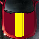 Car Hood Bonnet Stickers Decals Racing Sports Stripe Auto Styling Accessories