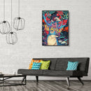 Painting By Numbers Kit DIY Canvas Oil Art Picture (Colorful Sika Deer)