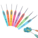 8pcs Crochet Hook Aluminum Knitting Needles Weave Craft Yarn Crochet Nee  Jf Gw