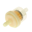 Universal Gas Filter Inline Fuel Filter Replacement for 6mm 1/4'' Fuel Line