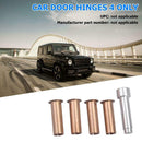 4pcs Door Hinge Pin Liners Bushings with Remover Tool for Jeep TJ 1999-2006