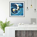 5D DIY Full Drill Diamond Painting Moon Embroidery Mosaic Craft Kit Decor
