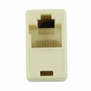 10Pcs RJ45 Connector Coupler Extension Broadband Ethernet Lan w/ Cable Y9T1