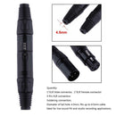 1 Pair XLR 3 Pin Female Jack/Male Plug Audio Microphone MIC Audio Connector
