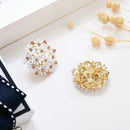 Korean Flower Crystal Stud Earrings Women Charming Ear Jewelry Accessories