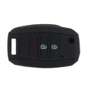 3Buttons Silicone Car Key Fob Cover Case Protector For Kia Ceed Sorento 1PC