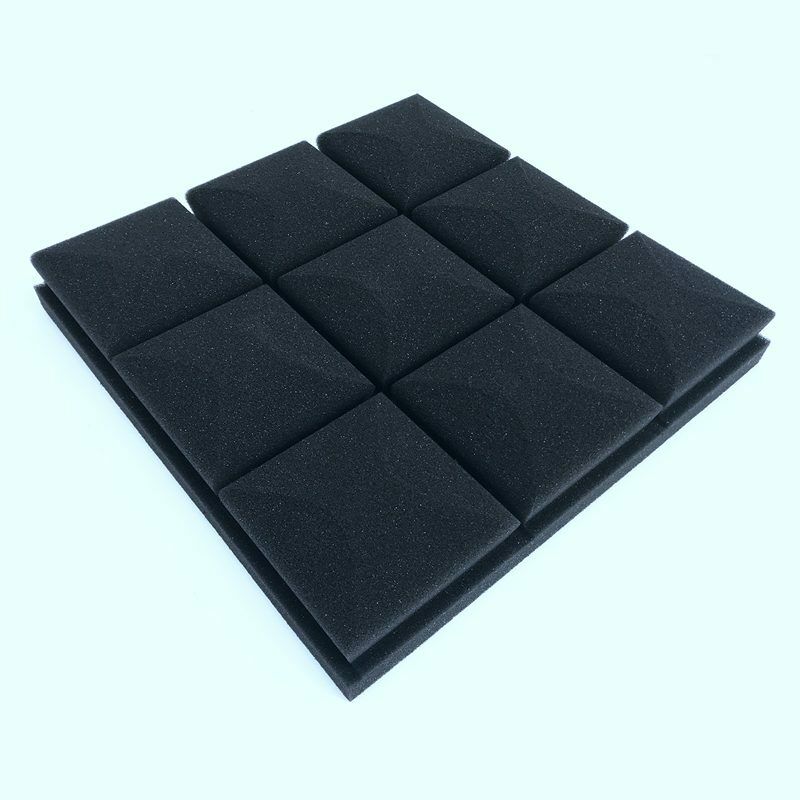 4 pcs Soundproofing Foam Studio Acoustic Sound Treatment Absorption Wedge T