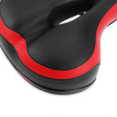Mountain Bicycle Saddle Cycling Big Wide Bike Seat red&black Comfort Soft G