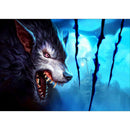 5D DIY Full Drill Diamond Painting Felonious Wolf Cross Stitch Embroidery