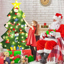 3.2Ft Creative Felt Christmas Tree with 26 Pcs Ornaments Christmas Wall Han