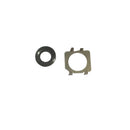 For  7 4.7inch Rear Camera Glass Lens Cover And Metal Bracket