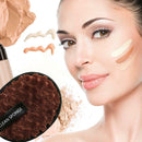 Microfiber Pads Remover Face Cleansing Towel Makeup Cosmetic Puff (Brown)