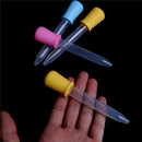 2Pcs Newborn Baby Plastic Silicone Feeding Medicine Dropper Spoon Burette Te