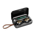 New F9 TWS Bluetooth V5.0 Headset Wireless Earbuds Surround Stereo HIFI LED T3G2