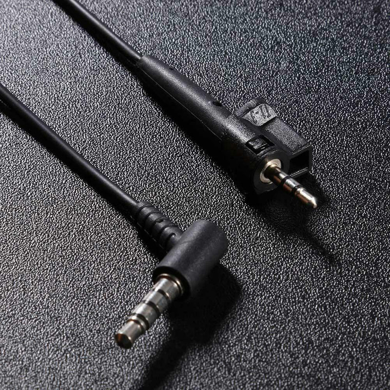 1.5m Audio Cable with Mic 2.5mm Male to 3.5mm Male for Bose AE2 Headphone A