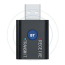 For Car TV PC Bluetooth5.0 Receiver Transmitter USB 3.5mm Music Wireless Adapter