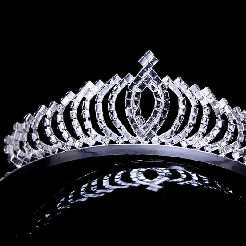 Hot Style Bride Wedding Dinner Children Tire Crown And Diamond Ornaments