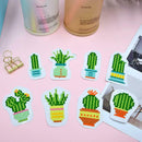 DIY Full Drill Round Green Plants Diamond Painting Puzzle Children Stickers