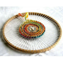 Round Wooden Loom Handmade Knitting Machine Handmade Wall Hanging Decoratio