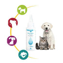 Dog Ear Cleaner Cat Ear Relief Drops Alcohol-Free Pet Ear Wax Softner Solution