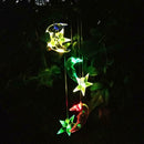 Colorful 6 LED Lamp Solar Light Courtyard Moon Star Garden Decorative Lamp