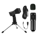 Studio Recording Condenser Microphone Kit USB Cable Audio Cable for Podcast