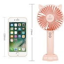 Small Portable Handheld Fan,1200MAH USB Battery Operated Mini Personal Fan