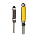 1/4" Shank Top &Bottom Bearing Flush Trim Router Bit For Woodworking 25+38mm