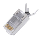 10Pcs Cat7 RJ45 connector cat7 crystal plug shielded FTP RJ45modular connectorBX