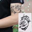 Makeup Rose Flower Tattoo Arm Body Art Waterproof Temporary Tattoo Stickers Hot!