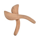 1PC Fragrant Wood Scraping Board S-shaped Wooden Scraper Massager Gua Sha BSEAU