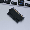 5Gbps SFF 8482 SAS to SATA 180 Degree Angle Adapter Converter Straight Head