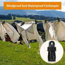 20 Pcs Tarp Clips Multipurpose Secures Clamp with Strong Clamp Trap Clip CamK4O9