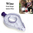Creative Wine Quick Decanter Wine Petal Quick Pourer Tool Filter Wine Dispe I7K4