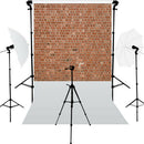 Rustic Red Brick Background Cloth Decoration Photography Props Backdrop A
