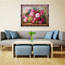 5D DIY Diamond Painting Flower Basket Cross Stitch Embroidery Rhinestones