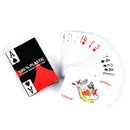 1pc red baccarat texas holdem plastic playing poker cards bridge game H 3C