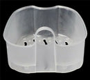 Denture Bath Box Case Dental False Teeth Storage Box with Hanging Net Container