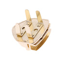 DIY Metal Clasp Turn Locks Twist Lock for Handbag Shoulder Bag Purse Hardware