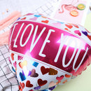 Foil Balloon Heart Shape LOVE Birthday Wedding Party Anniversary Helium De JR
