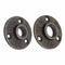 1/2 inch Three Holes Black Iron Flange Pipe Floor Fitting Threaded Wall Mou