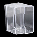 Transparent Plastic Bussiness Card 2-Tier Stand Holder