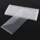 24x10cm 10pcs Transparent Mould Stamp Storage Bags Seal Cutting Die Holder