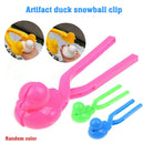 Duck Shaped Winter Snow Sand Mold Tool Children Outdoor Snowball Maker Clip