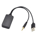 Bluetooth 4.0 Audio Adapter 3.5mm & USB Port Cord Wire Car Kit for BMW
