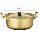 Korean Ramen  Noodles Cooker Pot Boiler with Lid Kitchen Cookware 14cm