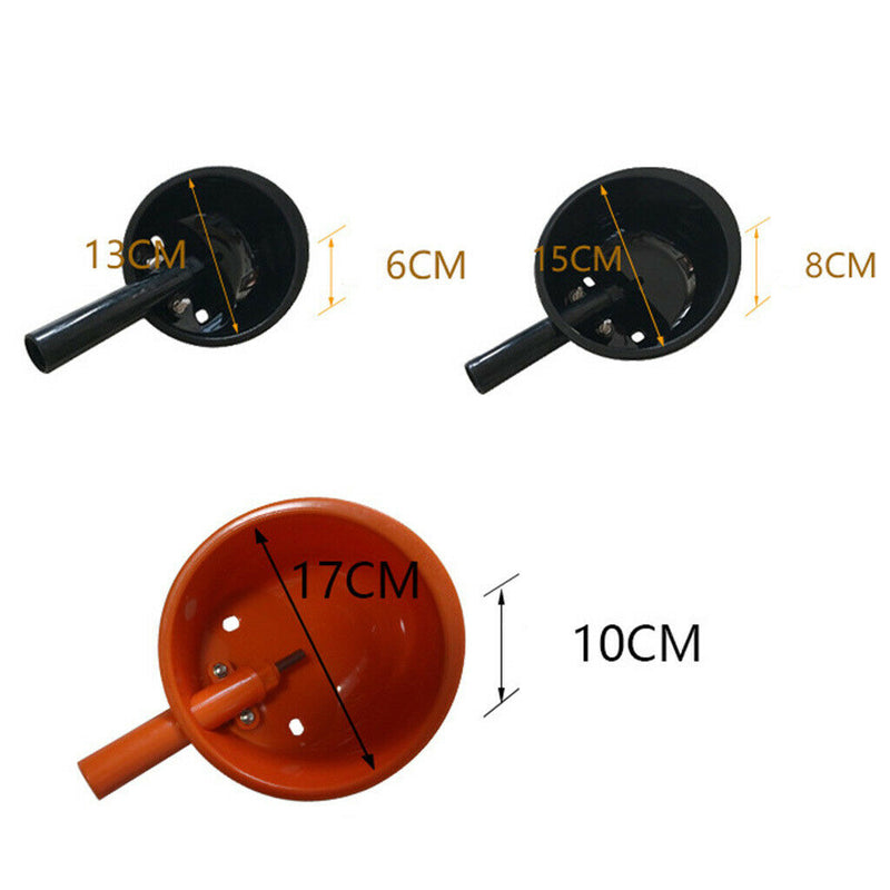 Goat Water Drinker Automatic Nipple Drinker Bowl Animals Drinking Bowl 150mm