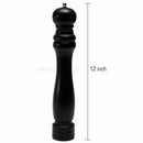 Classical Wooden manual salt&pepper grinder/mill Hand Movement Grinder Mull